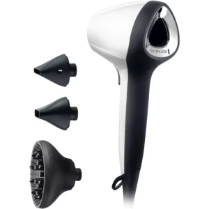 matu fēns remington air3d ionic d7779 balts
