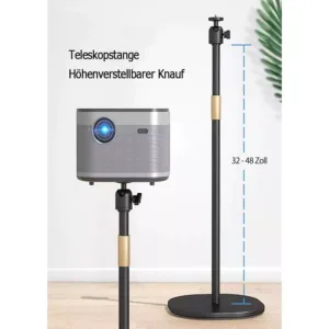 projektors statīvs hibori regulējams 80 120 cm
