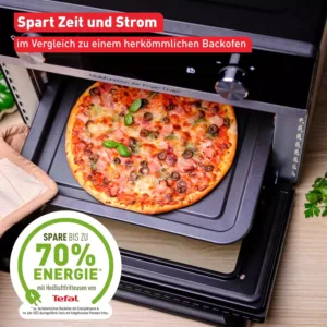 tefal fw6058 multifunkcionālā cepeškrāsns, karstā gaisa friteris 20 l 1800 w