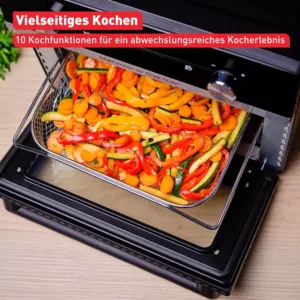 tefal fw6058 multifunkcionālā cepeškrāsns, karstā gaisa friteris 20 l 1800 w