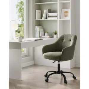 biroja krēsls songmics obg019c01 zaļš audums