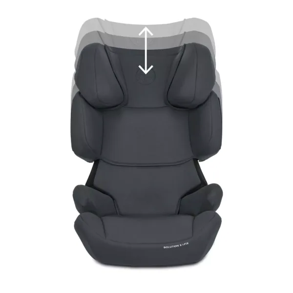 autokrēsliņš cybex silver solution x i fix 15 50 kg cobblestone grey