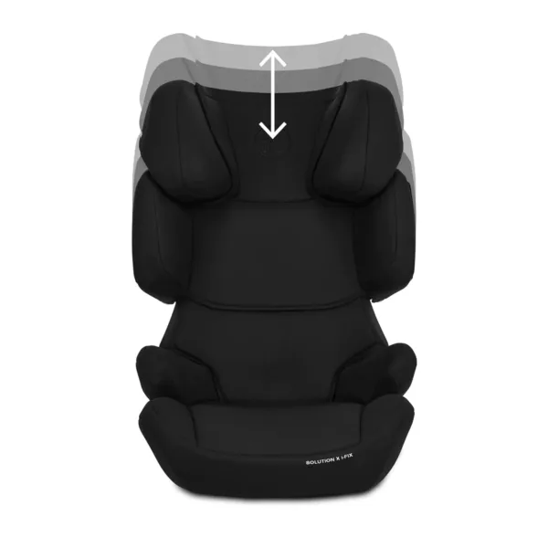 autokrēsliņš cybex silver solution x i fix 15 50 kg pure black