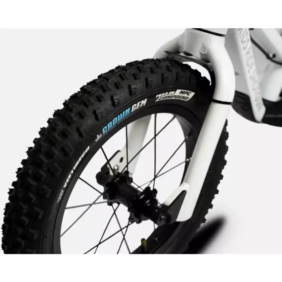 balansa līdzsvara velosipēds kids ride shotgun dirt hero magura 14" collas