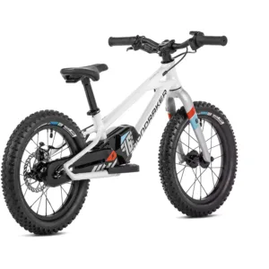 Elektriskais balansa līdzsvara velosipēds Mondraker GROMMY 16" collas Sudraba 3 elektriskais balansa līdzsvara velosipēds mondraker grommy 16" collas sudraba