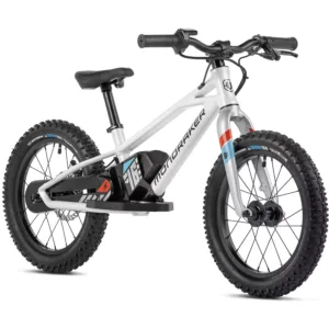 Elektriskais balansa līdzsvara velosipēds Mondraker GROMMY 16" collas Sudraba 2 elektriskais balansa līdzsvara velosipēds mondraker grommy 16" collas sudraba
