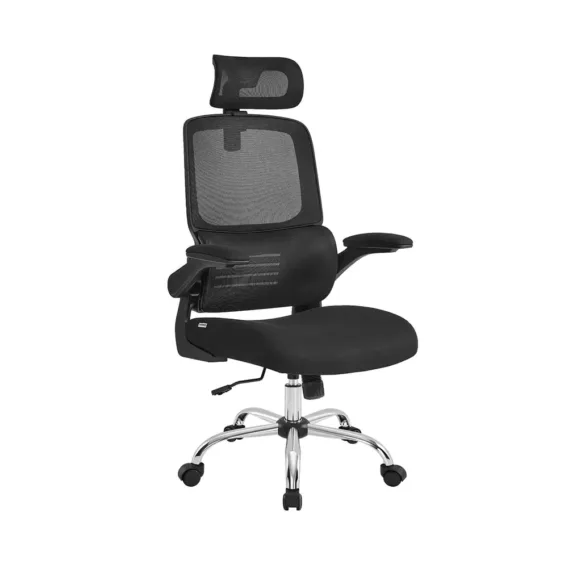 ergonomisks biroja krēsls songmics obn040b01 melns