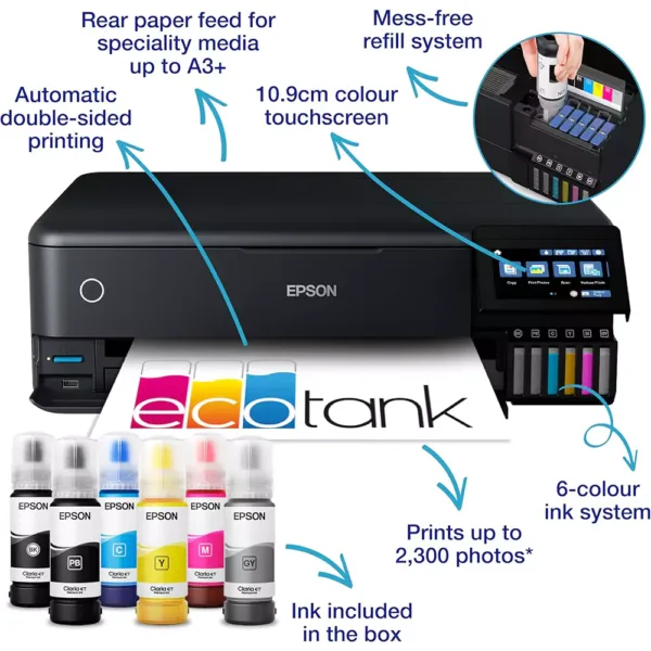 daudzfunkcionals printeris epson ecotank et 8550 a3 wi fi inkjet c11cj21401 67786e55449da