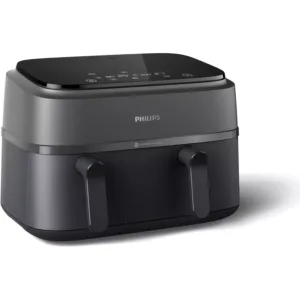dubultais karstā gaisa friteris philips dual basket airfryer 3000 series na350/00, 9 l 2750 w
