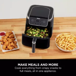 karstā gaisa friteris ninja pro air fryer af140eu, 4.7 l, 2000 w
