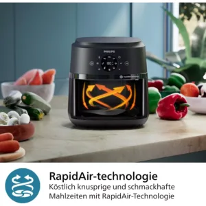 karstā gaisa friteris philips air fryer 2000 series na229/00, 4.2 l 1500 w