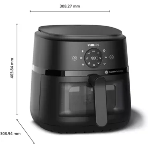 karstā gaisa friteris philips air fryer 2000 series na230/00, 6.2 l 1700 w