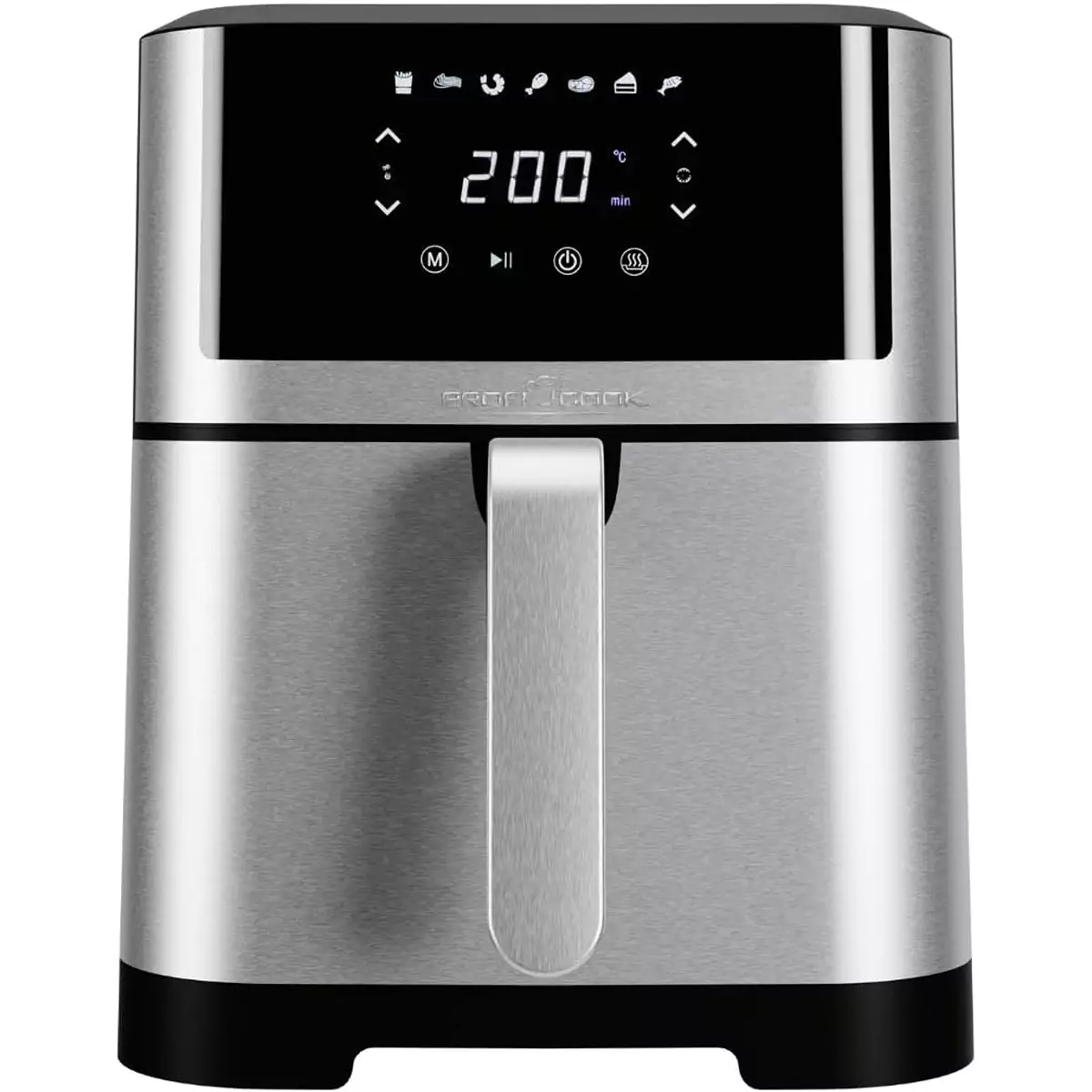 karstā gaisa friteris proficook hot air fryer 8 l pc fr 1269 h 1800 w