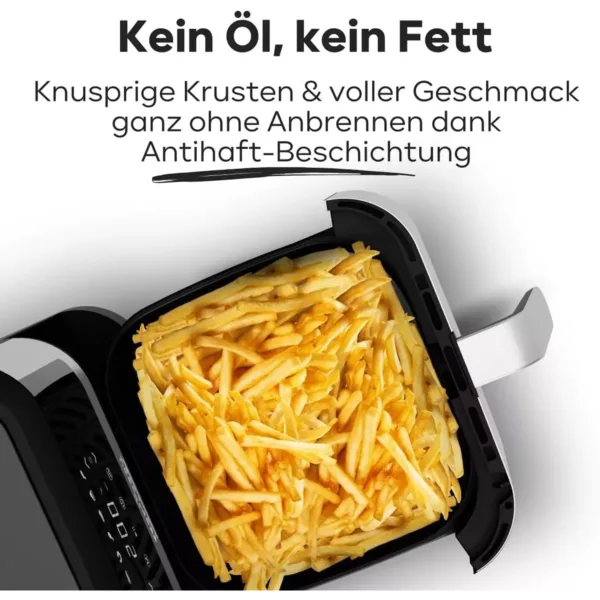 karstā gaisa friteris proficook hot air fryer 8 l pc fr 1269 h 1800 w