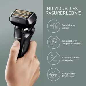 skuveklis panasonic premium wireless wet dry es ls6a k803 japanese steel blades