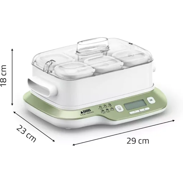 jogurtu pagatavotajs seb multi delices express vegetal yg660a11 140 ml x 6 3 676c0986a4796