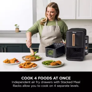 karsta gaisa friteris ninja double stack xl air fryer sl400eu 95 l 2470 w vara toni3 66a2bb4c800c0