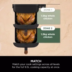 karsta gaisa friteris ninja double stack xl air fryer sl400eu 95 l 2470 w vara toni7 66a2bb52b8c4d