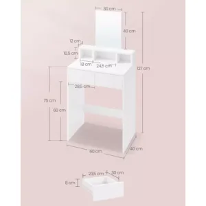 kosmetikas galds vasagle rdt103w01 balts3 66a95b2c94f1f