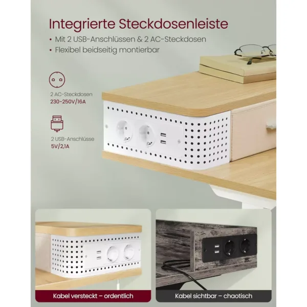 datorgalds rakstamgalds vasagle lsd184n01 60 x 140 x 72 120 cm gxpxa5 66c7afd7d2c55