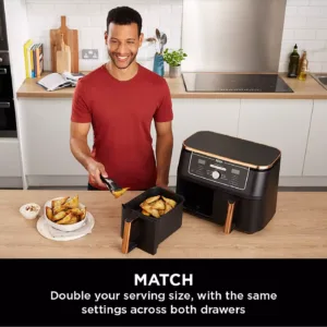karsta gaisa friteris ninja foodi max dual zone air fryer af400eu 95 l vara toni5 66c85648e3587