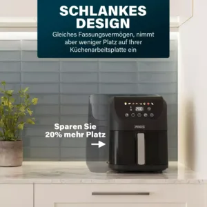 karsta gaisa friteris princess slim airfryer 5l 1500 w 0118224001001 2 66c7b7c795813