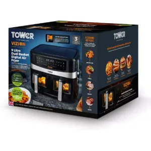 karsta gaisa friteris tower t17100 vortx vizion air fryer 9 l 2600 w6 66be6fe974dd8