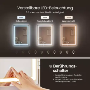 kosmetikas galds vasagle rdt125w01 ar led apgaismojumu balts1 66c7a4e23addb