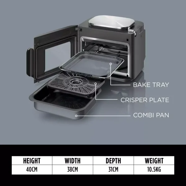 ninja combi sfp700eu 12 in 1 daudzfunkcionala mini cepeskrasns friteris 125 l 1776 w1 66c797af78787