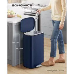 terauda atkritumu tvertne ar soft close vaku songmics ltb050l02 50 l zila1 66ca3bcd60ffb