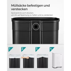 terauda atkritumu tvertne ar soft close vaku songmics ltb101w01 50 l balta3 66ca36f5e6546