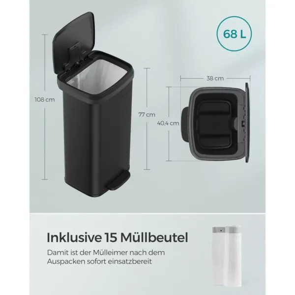 terauda atkritumu tvertne ar soft close vaku songmics ltb520b6802 68 l melna2 66ca403c54a68