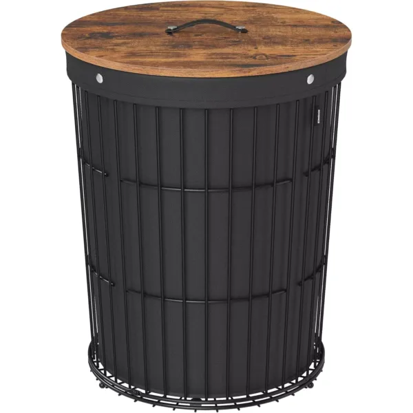 velas grozs ar koka vaku 95 l songmics lcb160b01 66ca432c86645