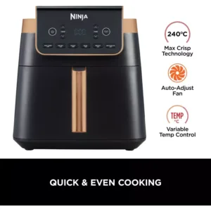 karst u gaisa friteris ninja max pro air fryer af180eu 62 l 2000 w melns var i6 66dff6d575df6