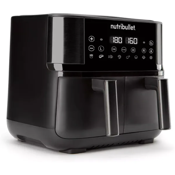 karst u gaisa friteris nutribullet twin drawer air fryer 8l 2850w nba081b 1 66ebe454e9ff0