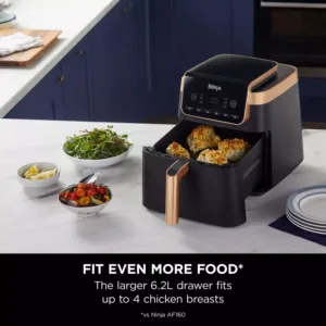 karsta gaisa friteris ninja max pro air fryer af180eu 62 l 2000 w melns vars3 66dff6e5bb3ea
