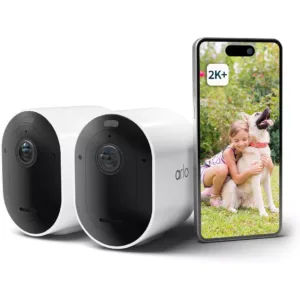 Novērošanas kamera Arlo Pro 5 Wireless WiFi 2K Night Vision 2 gab. VMC4260P-100EUS