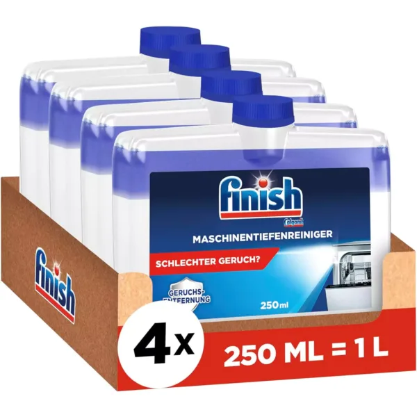 trauku masinas tirisanas lidzeklis finish machine deep cleaner 4 x 250 ml 66ec8d770c92e