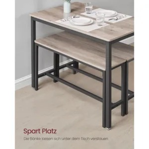 virtuves galds songmics industrial kdt070b02 110 x 70 x 75 cm un 2 soli 97 x 30 x 50 cm 3 66f303ebe84da