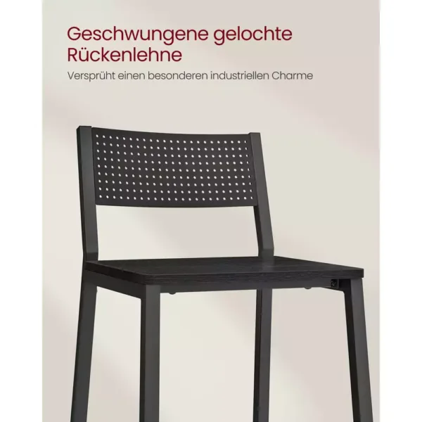 bara kresli vasagle lbc070b22 industrial 2 gab melni 725cm3 670d86dc3af26