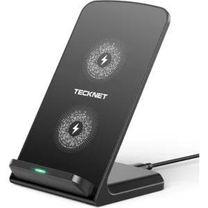 Bezvadu lādētājs TECKNET TK-WC004 Wireless Charger, 15 W iPhone Samsung utt.