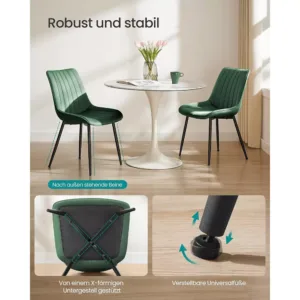 ergonomisks edamistabas kresls 2 gab songmics ldc090c01 zals4 67228c3272a2c