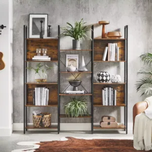 gramatplaukts vasagle lls107b01 14 plaukti industrial design 24 x 158 x 166 cm1 67227b239a991