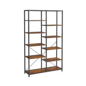 Grāmatplaukts Vasagle LLS155B01 9 plaukti 100 x 30 x 170 cm