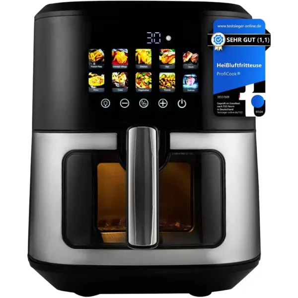 karsta gaisa friteris proficook hot air fryer 65 l pc fr 1286 h 1700 w 6716c63c19d06