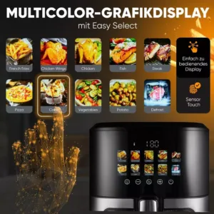karsta gaisa friteris proficook hot air fryer 65 l pc fr 1286 h 1700 w1 6716c63c36cf7