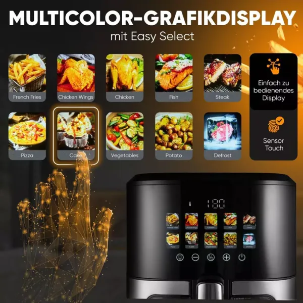 karsta gaisa friteris proficook hot air fryer 65 l pc fr 1286 h 1700 w1 6716c63c36cf7
