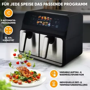 karsta gaisa friteris proficook hot air fryer 8 l pc fr 1287 h 2200 w3 6716c4485b78e