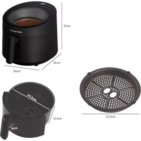 karsta gaisa friteris russell hobbs satisfry panoramic 5 l 1500 w 27420 56 5 671c23836154f