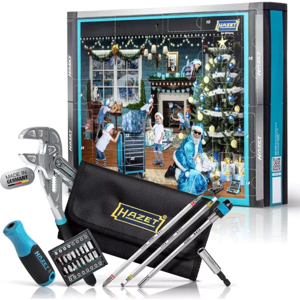 adventes kalendars hazet 24 gab premium tool set 6725fdfde32db
